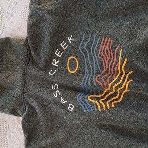 Bass Creek Dark Green Hoodie